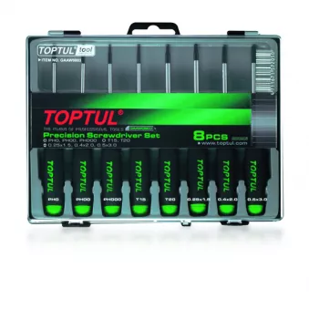 Jeu de tournevis de précision TOPTUL GAAW0803