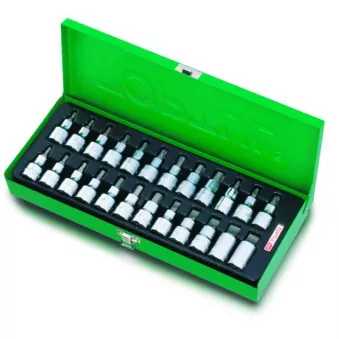 Jeu d'embouts sur douilles 1/2" TOPTUL GAAD2402