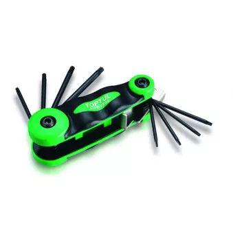 Jeu de clés mâles TORX TOPTUL