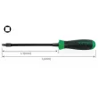 Clé à douille 1/4" TOPTUL CASP0829 - Visuel 2