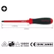 Tournevis Pozidriv PZ TOPTUL FCEB0110 - Visuel 2