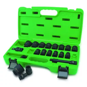 Jeu de douilles à chocs 1/2" TOPTUL GCAI2701