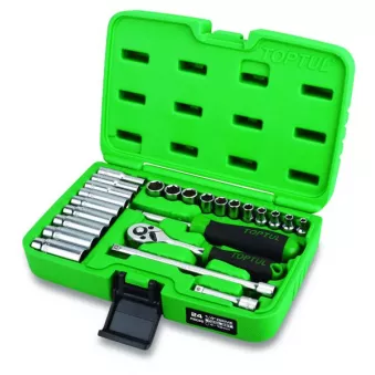 Jeu d'outils 1/4" TOPTUL GCAI2403