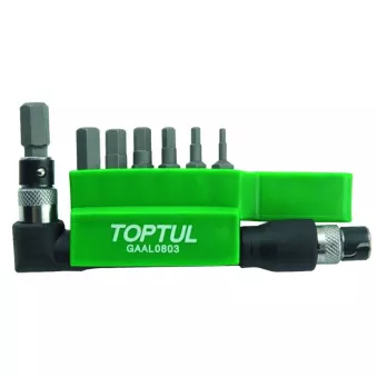 Jeu d'embouts de tournevis 1/4" TOPTUL GAAL0803