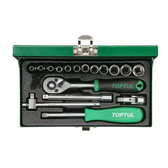 Jeu d'outils 1/4" TOPTUL GCAD1702