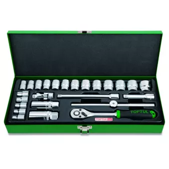 Jeu d'outils 3/8" TOPTUL GCAD2502