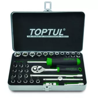 Jeu d'outils 1/4" TOPTUL GCAD3102