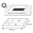 Module de servante d'atelier TOPTUL GAAT1602W - Visuel 3