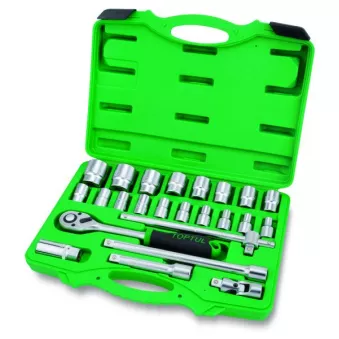Jeu d'outils 1/2" TOPTUL GCAI2404