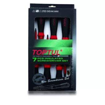 Jeu de tournevis mixte TOPTUL GAAE0704