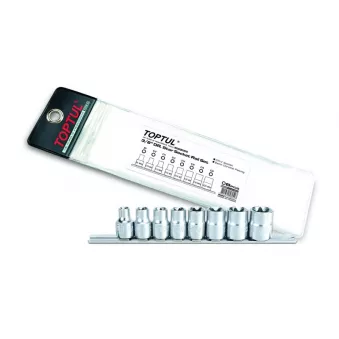 Jeu de douilles 3/8" TOPTUL GAAG0802