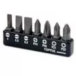 Jeu d'embouts de tournevis 1/4" TOPTUL GAAV0704 - Visuel 1