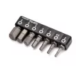 Jeu d'embouts de tournevis 1/4" TOPTUL GAAV0701 - Visuel 3