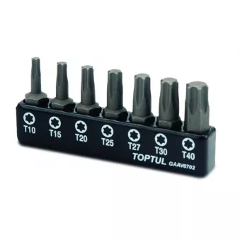Jeu d'embouts de tournevis 1/4" TOPTUL