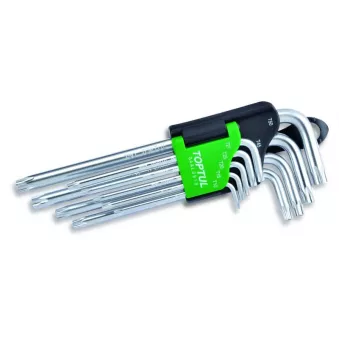 Jeu de clés mâles TORX TOPTUL