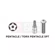 Embout Torx sur douille 1/2" TOPTUL BCNA1640 - Visuel 3