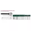 Embout BTR sur douille 1/2" TOPTUL BCSA1610 - Visuel 2