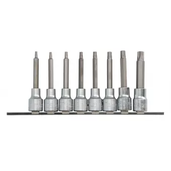 Jeu d'embouts sur douilles 1/2" TOPTUL GAAG0807