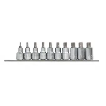 Jeu d'embouts sur douilles 1/2" TOPTUL