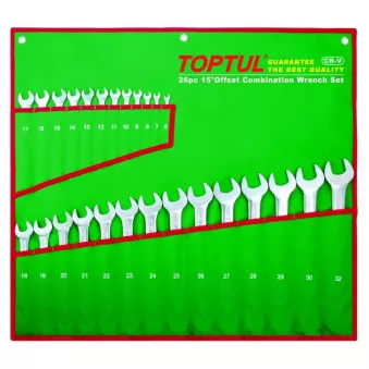 Un jeu de clés mixtes TOPTUL GAAA2604