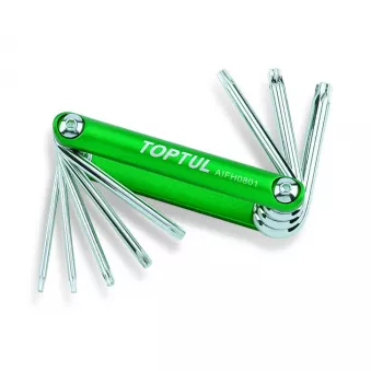 Jeu de clés mâles TORX TOPTUL AIFH0801