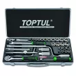 Jeu d'outils 3/8" TOPTUL GCAD3403 - Visuel 1