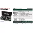 Jeu d'outils 3/8" TOPTUL GCAD3403 - Visuel 3