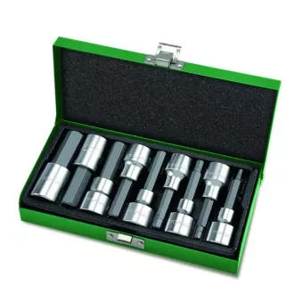 Jeu d'embouts sur douilles 1/2" TOPTUL GAAD0905