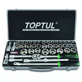 Jeu d'outils 1/2" TOPTUL GCAD4303
