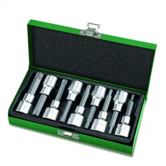Jeu d'embouts sur douilles 1/2" TOPTUL