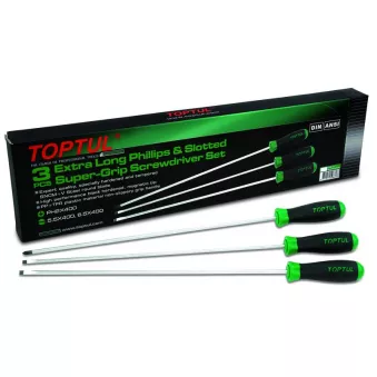 Jeu de tournevis mixte TOPTUL GAAE0306