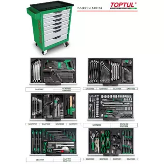 Servante avec outils TOPTUL GCAJ0034