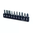 Jeu d'embouts de tournevis 1/4" TOPTUL GAAV1001 - Visuel 1