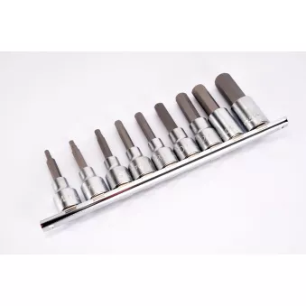 Jeu d'embouts sur douilles 1/2" TOPTUL GAAG0902