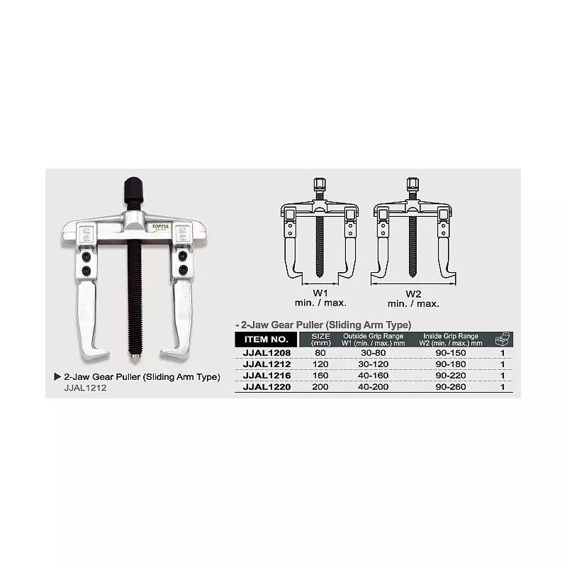 Extracteur universel TOPTUL JJAL1208