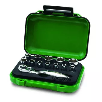Jeu d'outils 1/4" TOPTUL GABW1301
