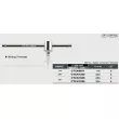 Clé à douille 3/8" TOPTUL CTCK1220 - Visuel 3
