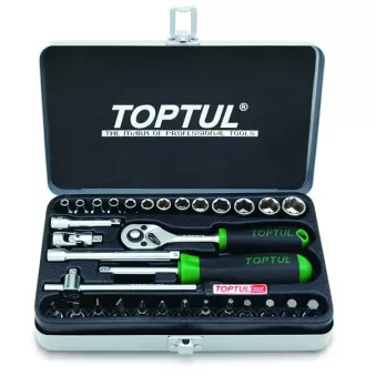 Jeu d'outils 1/4" TOPTUL GCAD3202