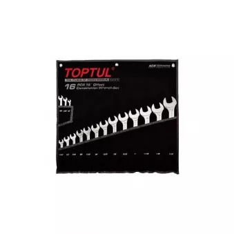 Un jeu de clés mixtes TOPTUL GPBW1601