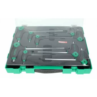 Jeu de clés mâles HEX TOPTUL GZC0906