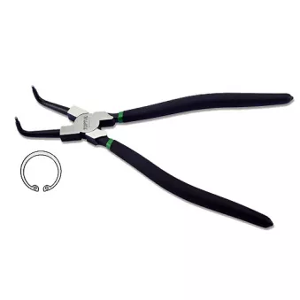 Pince circlip TOPTUL DCAC1212