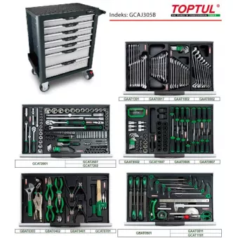 Servante avec outils TOPTUL GCAJ305B
