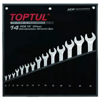 Un jeu de clés mixtes TOPTUL GPAB1406