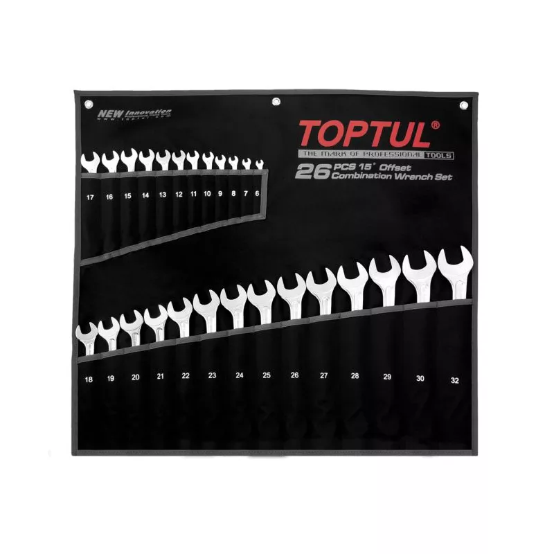 Un jeu de clés mixtes TOPTUL GPAX2601