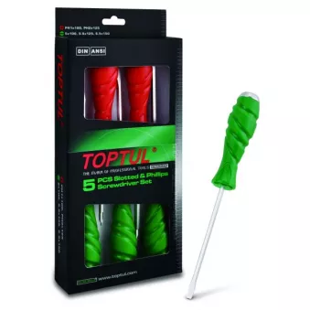 Jeu de tournevis mixte TOPTUL GAAE0509