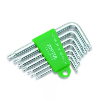 Jeu de clés mâles TORX TOPTUL