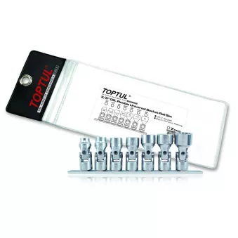 Jeu de douilles 3/8" TOPTUL GBAG0701