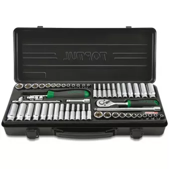 Jeu d'outils 1/4" TOPTUL GBA54400