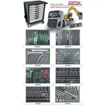 Servante avec outils TOPTUL GE-44803