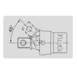 Cardan de douille 1/2" TOPTUL CAHD1662 - Visuel 2